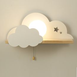 Simple Bedside Cloud Decoration Creative Wall Lamp