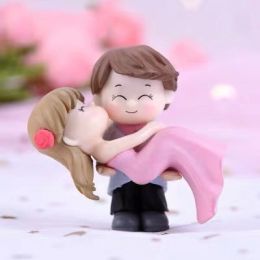 Desktop Cake Decoration Wedding Couple Keychain Pendant