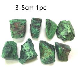 Crystal Rubble Red Green Treasure Primitive Stone About 3-5cm Mineral Specimen